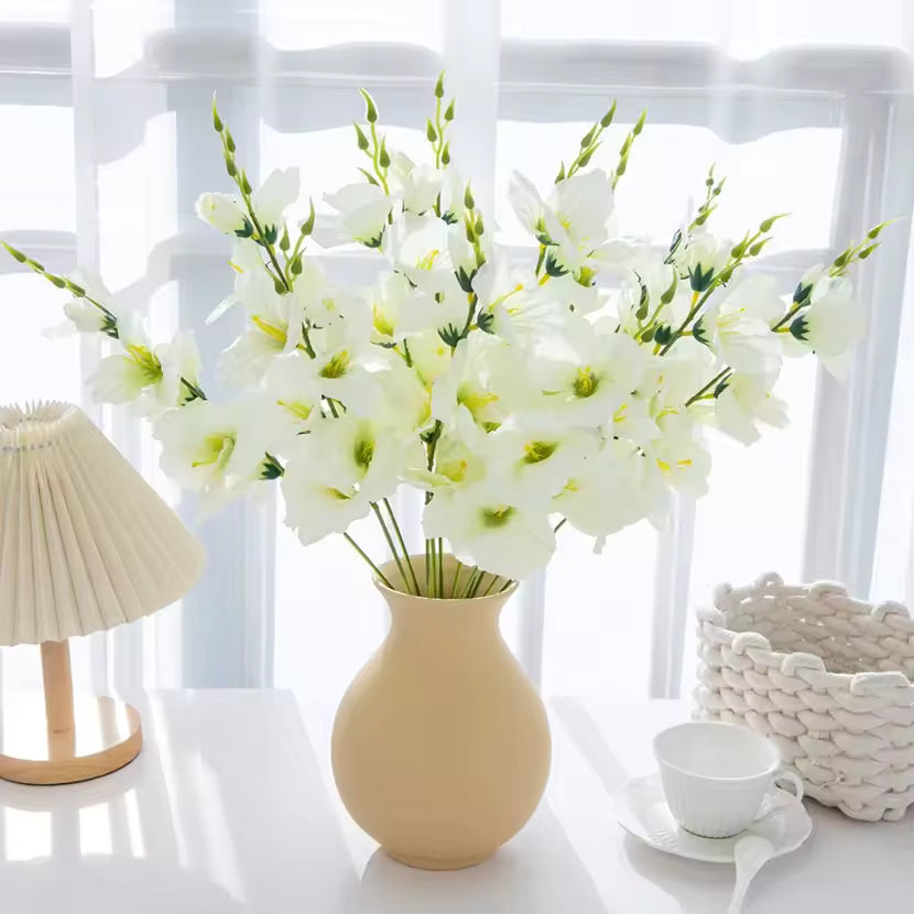 Artificial Moth Orchid Wedding Flowers Wall Home New Year's Decor Accessories Diy Gifts Bridal Bouquets Indoor Bonsai Scrapbooks